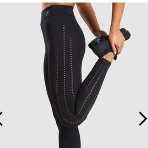 Gymshark laser cut tights leggings xs